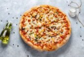 American Favorite pizza hut in New York.